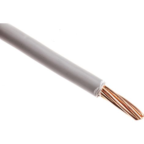 RS PRO câble, section: 16 mm² 50m, 450 V c.c., 750 V c.a. LSZH Gris HO7Z-R Câble à conducteur simple ( Prix pour Bobine de 50 Mètres ) (1/3)