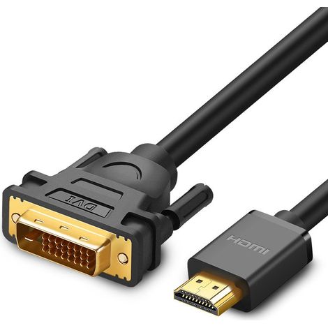 Cable adaptador HDMI - DVI 4K 60Hz 30AWG 1m negro