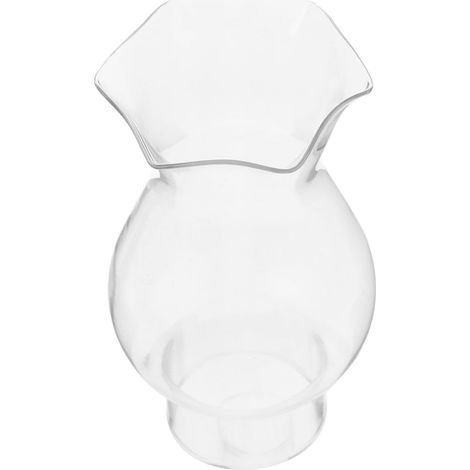 Abat-jour en Verre Lampe Pétrole Vintage et Résistant Vent, Accessoire Polyvalent pour Lampe à Huile Classique de 3cm de Diamètre, Décoration Nostalgique (1/5)