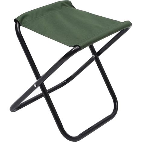 Klapphocker – Mini-Stuhl – Für Outdoor-Aktivitäten – Tragbar – 25 x 24 cm – Farbe zufällig (1/5)