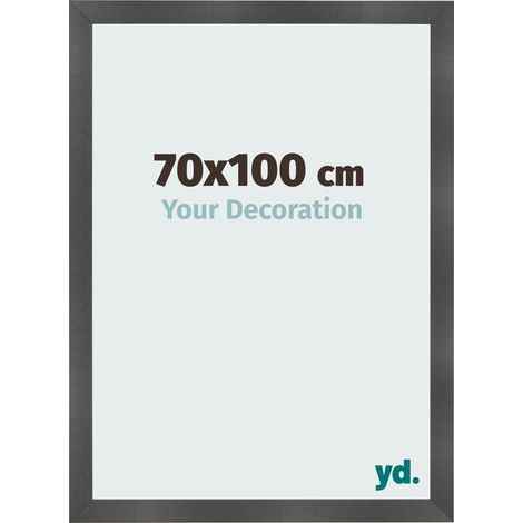 yd. - Cadre photo 70x100 - Noir Mat - MDF - Pisa (1/5)