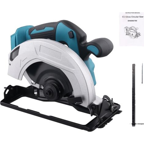 Scie circulaire, moteur haute vitesse, design sans fil, Pas de batterie (1/2)