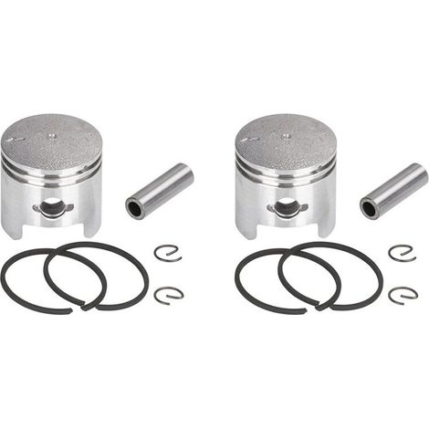 2X 40-5 Anillo de pistón para desbrozadora, pasador, clip, resorte, kit de pistón para desbrozadora eléctrica, piezas de repuesto para desbrozadora