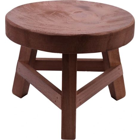Support à plantes en bois, tabouret haut multifonctionnel pour plantes en pot, idéal pour la décoration de jardin (1/5)