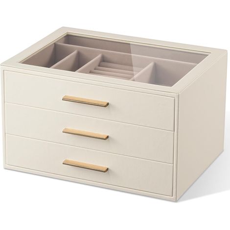boîte à bijoux blanche (1/5)