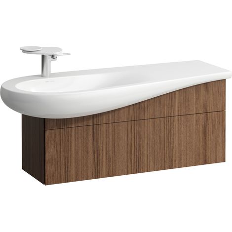 LAUFEN Il Bagno Alessi mueble bajo lavabo, sifón a la izquierda,