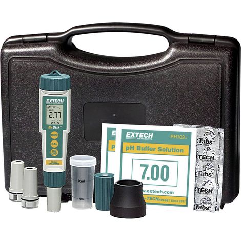 Extech EX900 Wasserqualitätsmessgerät Chlor, pH-Wert, Temperatur, Redox (ORP)
