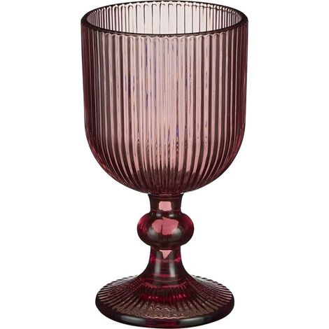 Lot de verres à vin violet pour dégustation service de table salle à manger et cuisine - PANGIVO (1/2)
