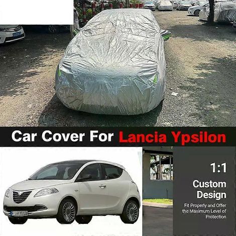 Housse de voiture extérieure pour Lancia Ypsilon, protection anti-UV, pare-soleil, protection contre la neige et la pluie, anti-poussière (1/5)