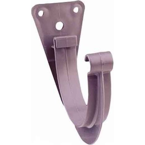 Gancho Fijación Gris PVC Canalón Ferroplast Canalon: 33Ø