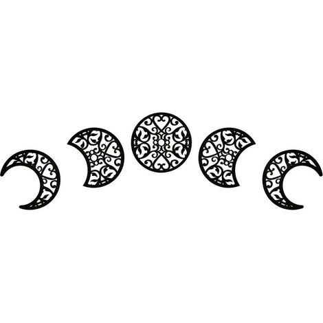 Corde noire, diamètre 20 cm, ensemble de 5 pièces pour la décoration de chambre, décoration murale, style nordique (1/5)