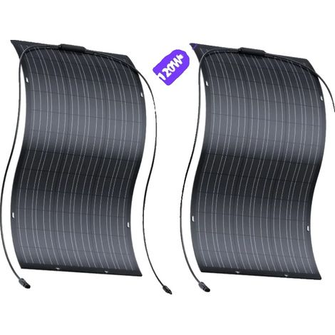 Solarmodul-Kit, flexibles Design, hohe Effizienz, 120W  2 (1/2)