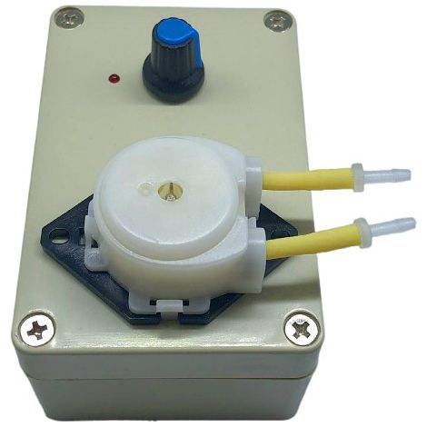 AB21 Laboratory Electric Peristaltic Pump, Adjustable Speed, Miniature Water Pump, Titration Pump, Metering Pump (1/4)