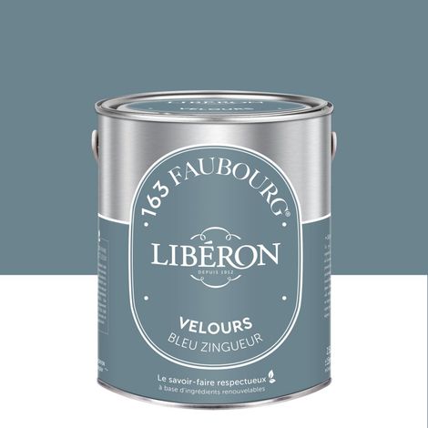 Graue Mehrflächenfarbe in Zinkoptik, 163 Faubourg Libéron, Samt, 2,5 l LIBERON (1/3)