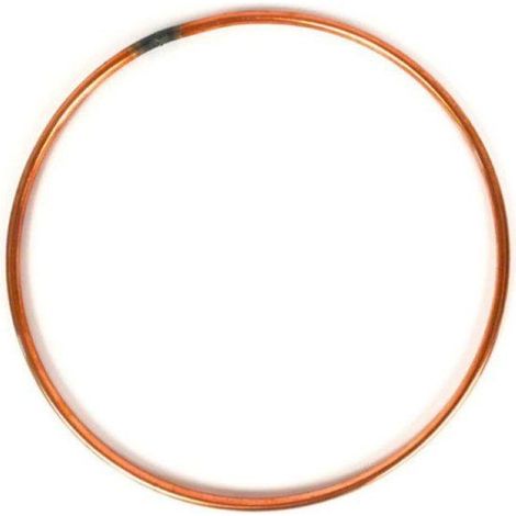 Graine Créative - Armature abat-jour cercle cuivré Diamètre 20 cm