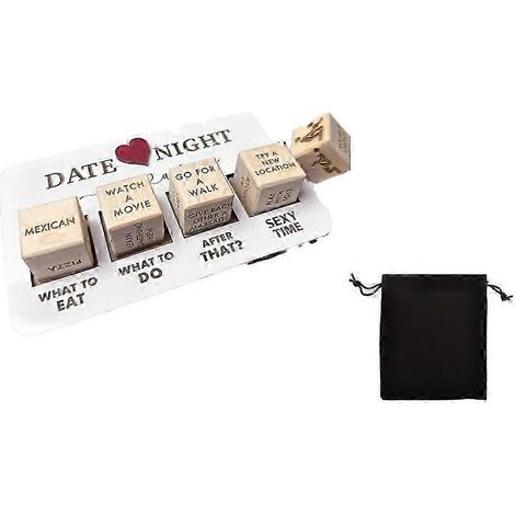 Coffret Soirée en amoureux, Édition Soirée en amoureux après la tombée de la nuit, Soirée en amoureux pour couples mariés A (1/5)