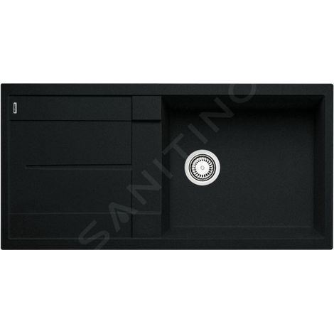 Blanco Metra XL 6 - Évier en silgranit 1000x500 mm, noir 525930 (1/2)