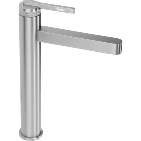WASCHBECKENARMATUR REA GRACE BRUSH NICKEL HIGH (1/5)