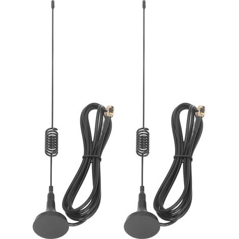 2 Pièces Antennes Magnétiques en Cuivre pour Modules Sans Fil, Extérieur Étanche Machines de Vente (1/5)