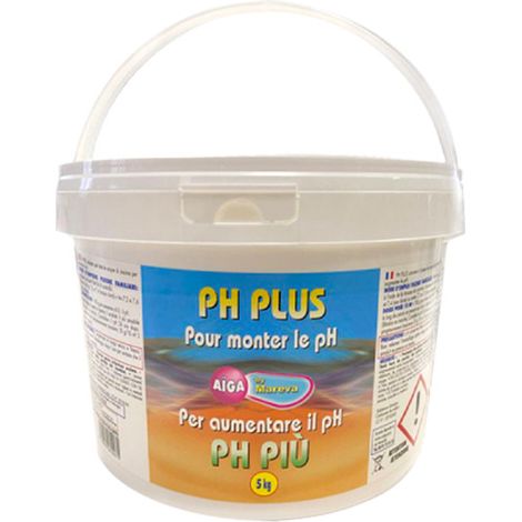 Aiga MAREVA pH Booster per piscina - 5Kg - 161007U