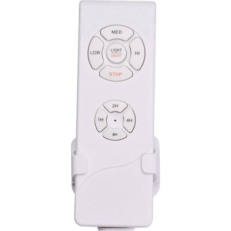 Deckenventilator mit Fernbedienung und 1-, 2- und 4-Stunden-Timer – einstellbare Licht- und Geschwindigkeitsregelung für Wohn- und Schlafzimmer (1/2)
