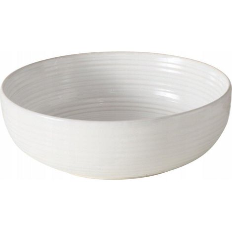 Boltze Jonah ciotola in ceramica bianca 29 cm