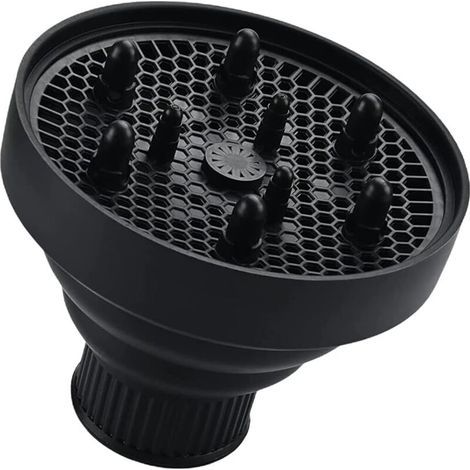 Haartrockner-Diffusor – Flexibles Silikon – Universell passend für 4–5 cm Düsen – Für lockiges und krauses Haar – 1 Stück (1/5)