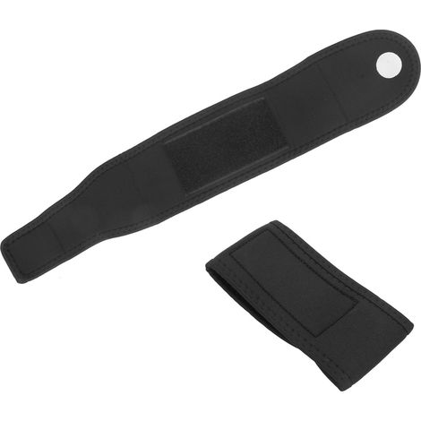 Bandage de Soutien pour Poignet en Fitness, Musculation et Cross-Training - Modèle Noir (1/5)