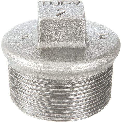 Bouchon acier galvanisé - Mâle 3'' - Sferaco (1/2)