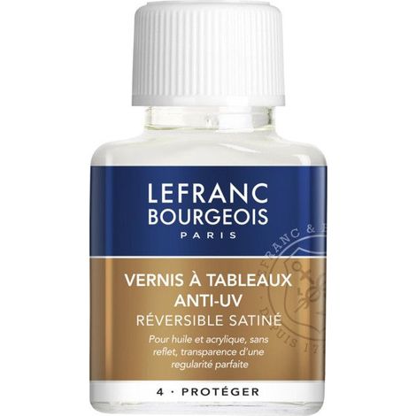Vernis acrylique - Colart - Satiné - 75 ml - Pour couleurs à l'huile et acrylique