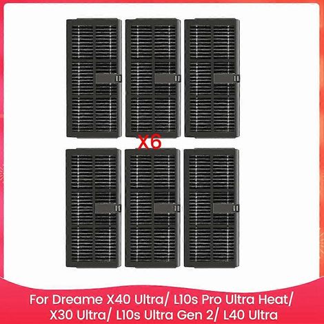 Filtre de HEPA filtre de X40 Ultra/ L10s Pro Ultra Heat/ X30 Ultra/ L10s Ultra Gen 2/ L40 Ultra Robot Aspirateur (1/5)