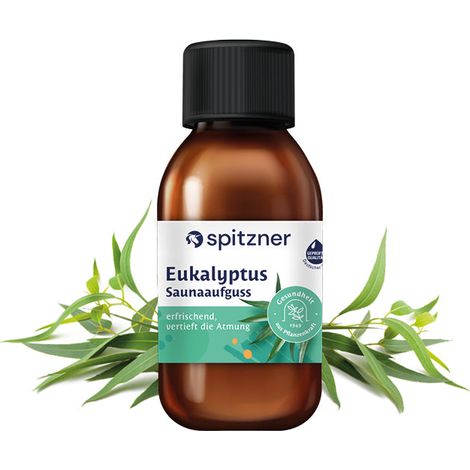 Spitzner Saunaaufguss Eukalyptus 125 ml Hydro Sauna Aufguss Gesundheitsaufguss
