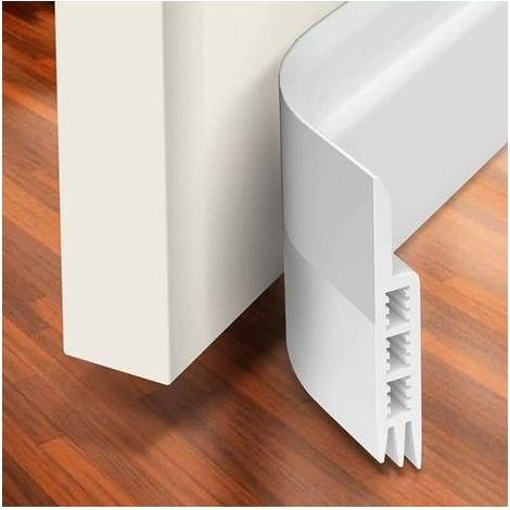 Boudin De Porte Isolant Froid Chaud 1m Bas De Porte Isolant Phonique Adhésif - Boudin Porte Isolation Phonique - Isolant Porte - Calfeutrer Bas De Porte Anti Bruit (1/5)