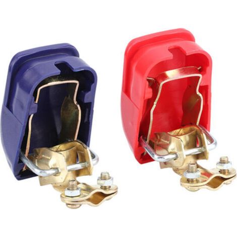 Borne de batterie à dégagement rapide Connecteur cuivre pour voiture, caravane, bateau Diamètre 19mm et 17mm Câblage 25-50mm² (1/5)