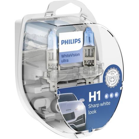 PHILIPS 2 H1 WhiteV ultra (1/2)
