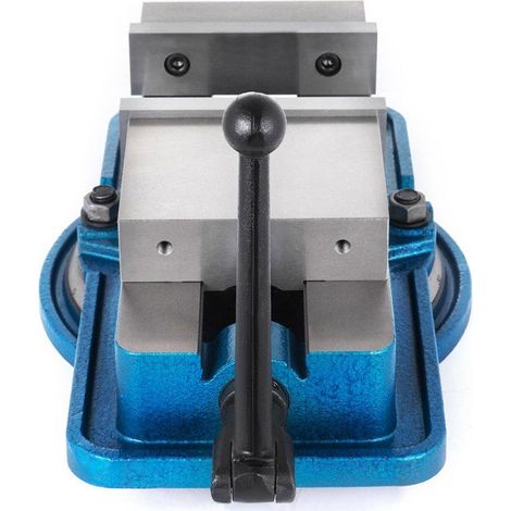Étau de précision d'établi - Largeur de mâchoire 80 mm - Force de serrage 15 kN max. - Base pivotante 360° (1/5)