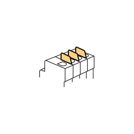 Legrand Ausgleichselement DX3 406307, 0,5-modulig, Abstandhalter (1/2)