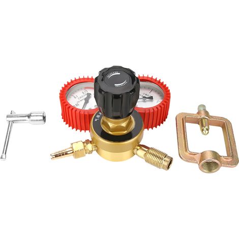 Manomètre pour détendeur de gaz acétylène 0,01-0,15 MPa