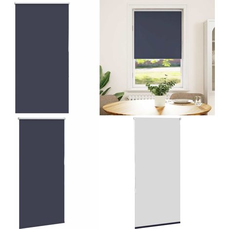 vidaXL Verdunkelungsrollo Marineblau 85x175cm Stoffbreite 80,7 cm (1/5)