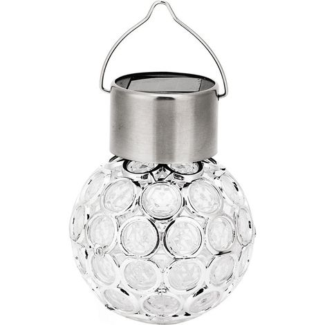 Étanche LED Solaire Suspendu Lumière Pelouse Cour Lumières Lampe Décor pour Jardin Décoration de La Maison (1/5)
