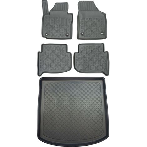 Set di tappetini per auto e tappetino per bagagliaio per Volkswagen Touran I SUV dal 2003 al 2015 (1/5)