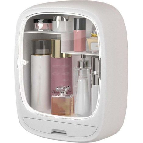 Étagère murale pour lavabo de salle de bain, boîte de rangement pour salle de bain (1/5)