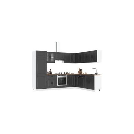 Ensemble d'armoires de cuisine 14 pcs Kalmar bois d'ingénierie (1/5)