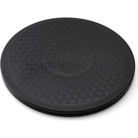 Plateau tournant robuste de 30, XU,5 cm avec roulements à billes en acier pour écrans plats, Ordinateur, TV, Haut-parleurs, Bonsaï, Statue, Organisateur d'armoire - (1/4)