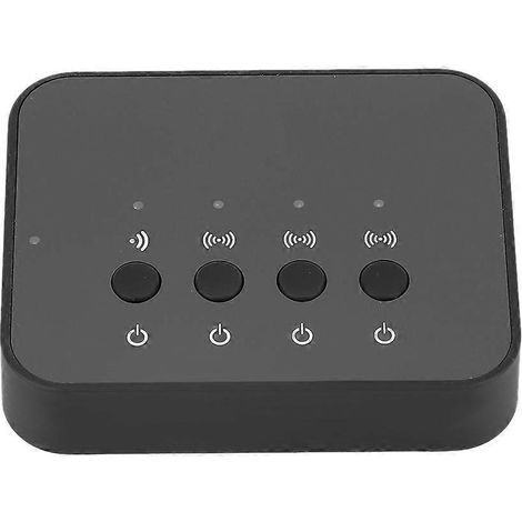 Émetteur/récepteur Bluetooth 2-en-1 1V3 pour la transmission audio sans fil vers des haut-parleurs