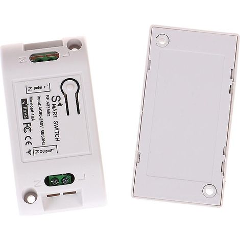 Interrupteur intelligent RF 433 MHz, récepteur RF sans fil, minuterie, relais, télécommande téléphonique - FFY (1/4)