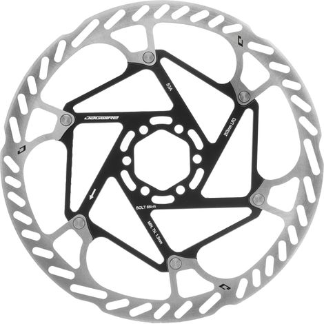 Disque De Frein Velo 6 Trous 180mm - Freinage Puissant Et Regulier - Jagwire