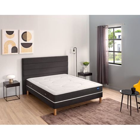 Ensemble sommier et matelas 80x200 cm mousse ferme Bultex Smart Repair (1/5)