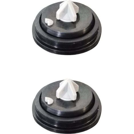 Lot de 2 Rondelles de Diaphragme en Caoutchouc de Rechange Compatibles,Rondelles de Diaphragme de Soupape,Membrane pour Robinet Flotteur,Valves à Flotteur,Membrane Joint pour Robinet Flotteur, (1/5)