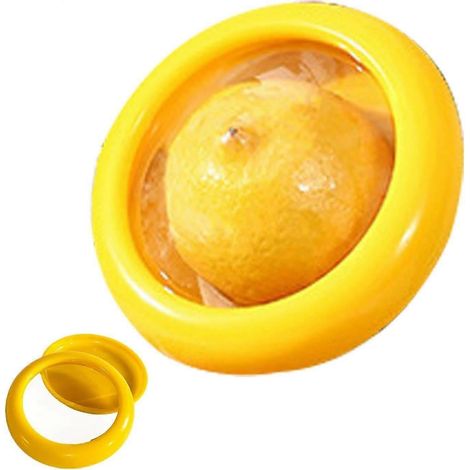 Boîte de conservation pour oignons, citrons, avocats et tomates, boîte de rangement antioxydante pour fruits et légumes, récipients à fruits pour réfrigérateur, rangement réutilisable (1/5)